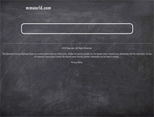 Tablet Screenshot of mmworld.com